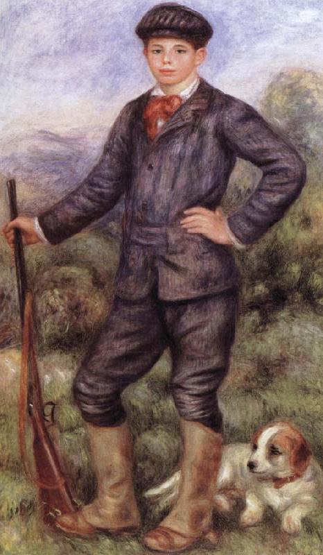 Pierre Renoir Jean Renior as a Hunter oil painting picture